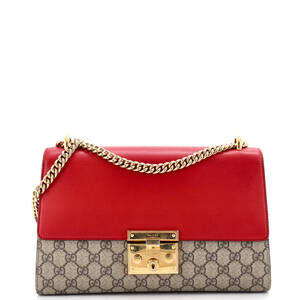 Gucci Padlock Shoulder Bag Gg Coated #200186G11B